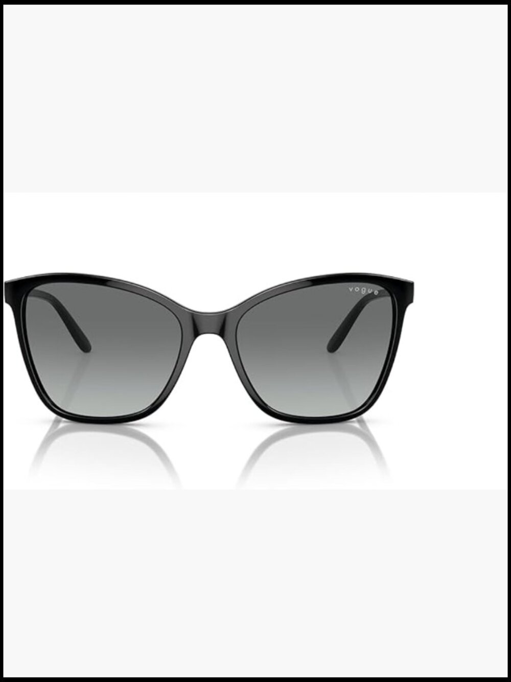 Low Bridge Fit Butterfly Sunglasses with UV Protection - Picture 1 of 5